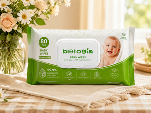   Toallitas Húmedas Ecológicas Naturales sin Perfume Personalizadas con <span class=keywords><strong>Aloe</strong></span> <span class=keywords><strong>Vera</strong></span> y Carbón para Bebés al por Mayor - Product Image 1