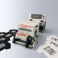 Impresora DTF de Doble Cabezal XP600 I1600 A3 30cm con Tinta de Pigmento para Impresión de Camisetas y Telas, Tinta de Sublimación de Inyección