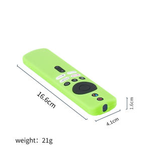 Mijia <span class=keywords><strong>TV</strong></span> Control remoto Funda protectora de silicona para <span class=keywords><strong>Xiaomi</strong></span> <span class=keywords><strong>TV</strong></span> Factory <span class=keywords><strong>Precio</strong></span> bajo Venta al por mayor Luminoso Azul Verde Impermeable - Product Image 4
