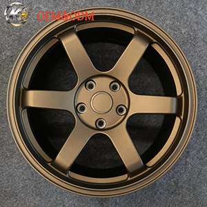 Rines Forjados de Bronce Personalizados Populares de 18-22 Pulgadas Estilo TE37 5x114.3 para <span class=keywords><strong>Honda</strong></span> Civic Civic <span class=keywords><strong>Type</strong></span> <span class=keywords><strong>R</strong></span> de Alto Rendimiento - Product Image 1