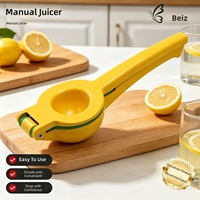 Chuangxin Aluminium Alloy 2-in-1 Handmatige Sapcentrifuge Ecologisch Multifunctioneel Gebruiksvriendelijk Keukenhulpje Huishoudelijk Mini Fruit Citroenpers