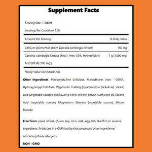 Nhãn hiệu riêng rau diếp xoăn gốc Inulin bổ sung 5 tinh khiết chiết xuất Garcinia Cambogia máy tính bảng cho chất chống oxy hóa giảm cân sức khỏe - Product Image 2