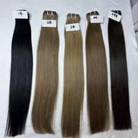 Extensions de cheveux humains vierges péruviens de haute qualité en gros, lisses et soyeux