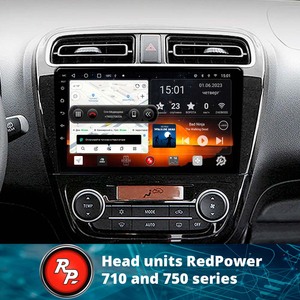 Redpower HIFi DVD de voiture pour <span class=keywords><strong>Mitsubishi</strong></span> Mirage 2012 - <span class=keywords><strong>2018</strong></span> DVD Radio DSP lecteur multimédia Navigation Android 10.0 - Product Image 5