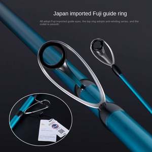 Canne à pêche <span class=keywords><strong>Surf</strong></span> <span class=keywords><strong>Lurekiller</strong></span> FUJI Guide Ring Long Cast 4.2M 3 sections en fibre de carbone pour la pêche en mer - Product Image 4