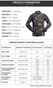 Uniformes Tácticos de Combate ACU, Camisas y Pantalones de Tela de Camuflaje, Trajes de Uniforme para Tallas XS-2XL - Product Image 2