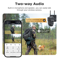 Caméra solaire intelligente HiEASY 4MP à deux objectifs avec IA, audio bidirectionnel, grand angle, enregistrement vidéo continu, Wi-Fi 4G, alimentation solaire, batterie intégrée