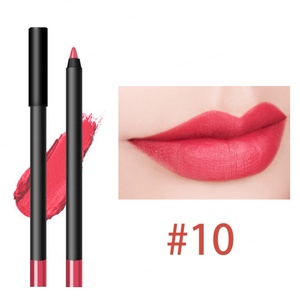 Crayon à lèvres vegan waterproof, texture lisse, marque privée, crayon de maquillage mat pour les lèvres - Product Image 5