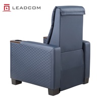 Fauteuils de cinéma VIP en cuir véritable LEADCOM LS-829F, modernes et commerciaux, pour cinémas commerciaux
