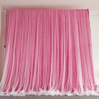 Offre Spéciale rideau de toile de fond décorations de plafond de mariage rideaux pour décoration de mariage
