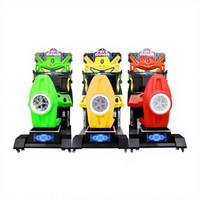 Simulateur de course automobile en métal, machine de course électronique à mouvement simulé, jeu de course vidéo, machine de jeu d'arcade de course pas chère