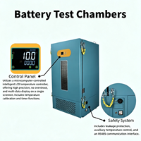 Cámara de Prueba de Baterías, Caja de Seguridad a Prueba de Explosiones, Prueba de Sobrecarga, Descarga Forzada, Prueba de Abuso, Batería para Vehículos Eléctricos, Electrónica de Consumo, Laboratorio