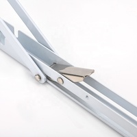 Support pliant en acier inoxydable, pour table ou banc