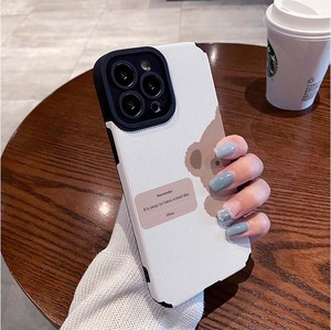 Mignon Ours Rose Impression Souple TPU En Cuir Artificiel Housse de Téléphone Portable pour Iphone 7 8 X Xr Xs 11 12 13 14 15 16 17 Pro Max - Product Image 5