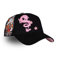 Casquettes de baseball en stock, doublées satin, personnalisées, avec authentification NFC, motif de luxe, 5 panneaux, strass, casquettes G5, Gorras Rico