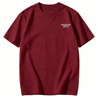 Articles promotionnels personnalisés, t-shirt à manches courtes en coton 220 GSM, respirant, écologique, séchage rapide, col rond