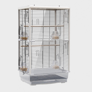 Grandes cages pour oiseaux, grimpetiers, éperons, cages à oiseaux, cages <span class=keywords><strong>de</strong></span> reproduction pour perroquets avec bain d'oiseaux - Product Image 5