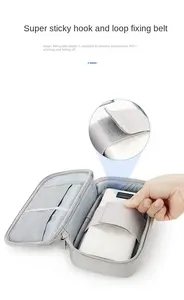 Bolsa de Almacenamiento Impermeable para Cables, Organizador de Cables Portátil, Estuche para Audífonos, Funda de Tela Oxford para Banco de Energía - Product Image 6