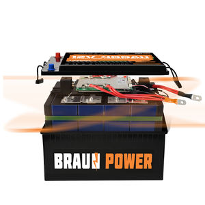 Batterie LiFePO4 à décharge profonde 12V 100Ah 200Ah 300Ah 400Ah en stock UE pour système de stockage d'énergie solaire, pack de batteries sodium-ion - Product Image 3