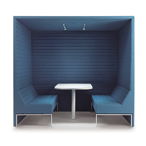 Cabine de canapé de salon capté pour bibliothèque, support pour réunion au bureau, pour les réunions - Product Image 1