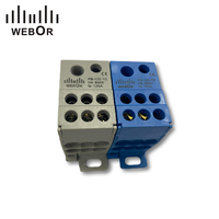 Distributeur de puissance à courant élevé WEBOR PB-125-7G pour équipements d'automatisation