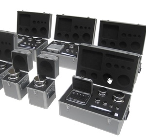 فولاذ مقاوم للصدأ من الدرجة العالية OIML 1 ملغ-2 أوزان قياسية عالية الجودة E1 E2 F1 F2 <span class=keywords><strong>M1</strong></span> لمجموعة المعايرة المختبرية لاختبار الوزن - Product Image 4