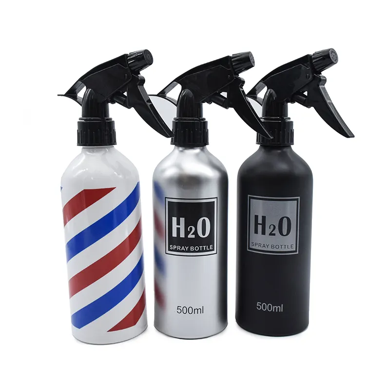 Bouteille de coiffure 500 ML bouteille vide rechargeable outils de cheveux pulvérisateur d'eau bouteille de pulvérisateur en plastique