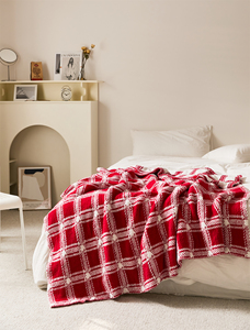 Nouveau <span class=keywords><strong>Design</strong></span> Style de Noël <span class=keywords><strong>Plaid</strong></span> Jacquard Tricoté Jeter Couverture <span class=keywords><strong>Pour</strong></span> Hiver Décoration de La Maison <span class=keywords><strong>Canapé</strong></span> Et Voyage MSG - Product Image 3