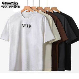 T-shirt Oversize da Uomo in Cotone 100% 180GSM a Manica Corta, Spessa e Pesante, Unisex, Personalizzabile con Logo, per Uomo - Product Image 2