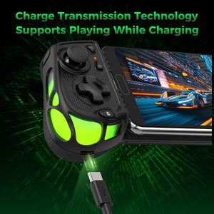 Manette de jeu mobile AB05 Type-C avec double joystick électromagnétique à effet Hall, éclairage RGB, manette de jeu extensible pour Android IOS - Product Image 6