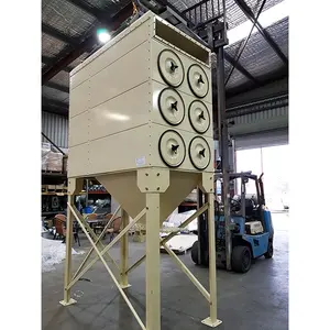 China Polyester Media Industrial cartridge filters Cartridge Dust Collector for Welding Fume Industrial Dust Extraction