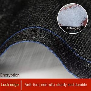 Filets d'ombrage noirs 60% résistants aux UV Malla Sombra Para Jardin Parasol Filet de serre Rectangle Rouleau de tissu d'ombrage de jardin pour - Product Image 5