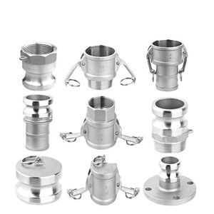 Conexión de tubería de acero inoxidable 304 <span class=keywords><strong>316</strong></span> Tipo a B <span class=keywords><strong>D</strong></span> F Acoplamientos Camlock Conector Camlock - Product Image 1