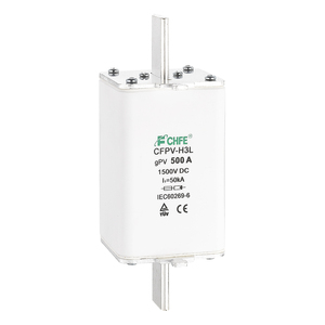 Série NH XL 35-500A 1500V DC, fusible en céramique et cuivre pour panneaux solaires photovoltaïques GPV, certifié CE TUV - Product Image 6