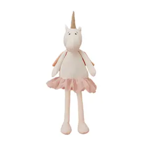 New design hot selling Pink Unicorn Winged Angel Toy Birthday Gift Home Decoration for kid's holiday birthday gift