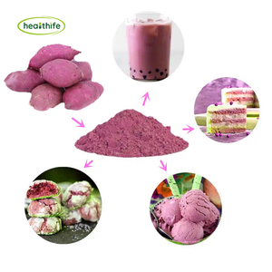 Poudre d'Ube de marque privée Healthife, Poudre d'igname violette, Poudre d'Ube avec emballage en boîte métallique - Product Image 6