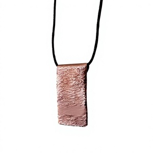 Premium Copper <b>Rope</b> <b>Chain</b> Necklace with Polished Finish for Wedding Fashion Jewelry Stores and Retail Display Collections - Product Image 1