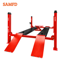 SAMFD <strong>Best</strong> <strong>Sellers</strong> Low Price Self-Lifting Platform Hydraulic Hydraulic Pipe <strong>Lift</strong> Oversized <strong>4</strong> <strong>Post</strong> Car <strong>Lift</strong>