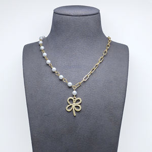 Venta caliente al por mayor de encargo 18K chapado en oro ajustable gargantilla COLLAR COLGANTE mujeres - Product Image 3