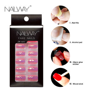 OFFRE SPÉCIALE 3D ROSE Holographique Presse Sur Les <span class=keywords><strong>Ongles</strong></span> Longueur Moyenne Carré <span class=keywords><strong>Faux</strong></span> <span class=keywords><strong>Ongles</strong></span> <span class=keywords><strong>Chrome</strong></span> <span class=keywords><strong>Faux</strong></span> <span class=keywords><strong>Ongles</strong></span> Artificiels - Product Image 5