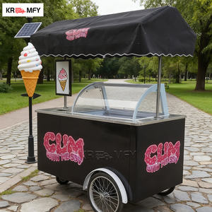 2025 Hot Pizza Oven Tricycle Freezer <b>For</b> <b>Sale</b> Burger Snacks <b>Trolley</b> Ice Cream Food Cart - Product Image 6
