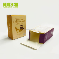 Boîte en papier vide de qualité alimentaire imprimée personnalisée Boîtes d'emballage pour barre de chocolat