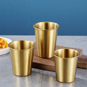 <b>Custom</b> Single Wall Stainless Steel Water Tumbler Stackable Beer <b>Cup</b> for Small Shot & Drink Party <b>Cup</b> - Product Image 3