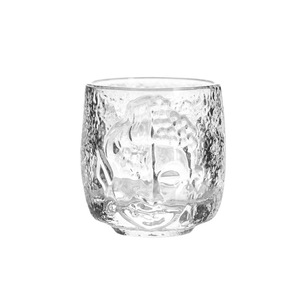 Frosted Glass Tea Cup With Buddha Design <b>Large</b> Size For Kung Fu Tea Home Use - Product Image 5