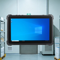 Tableta Robusta de 10.1 Pulgadas con Windows 10/11, CPU Intel Core I5 I7, 8GB/16GB RAM, 128GB/256GB/512GB/1T/2T SDD HDD, Batería Intercambiable en Caliente, NFC