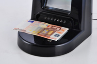Detector de dinero portátil UV MG IR, Detector de marca de agua, control automático de dinero