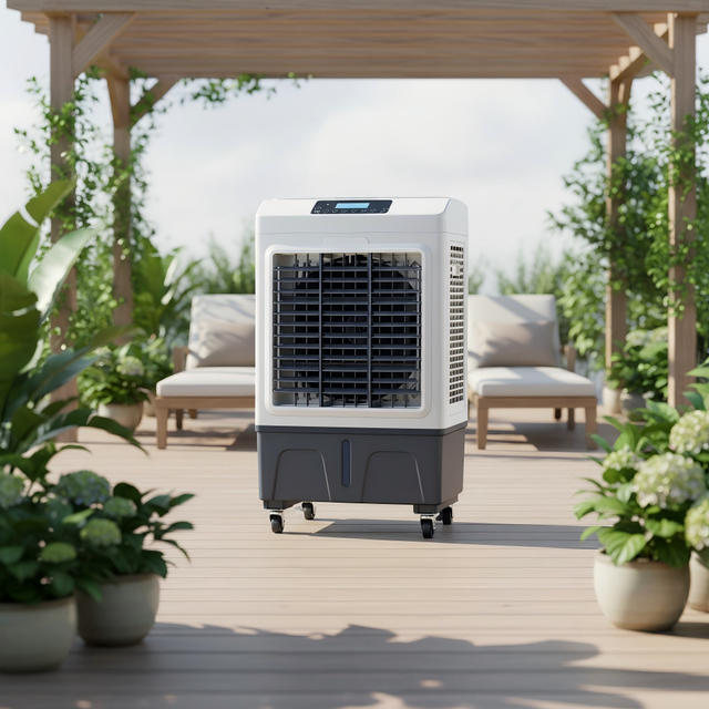 GL-5000 150W 7000CMH 40L AC Portable Air Cooler Indoor Home Floor Standing Air Conditioner for Office Household