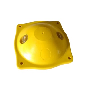 Marqueurs routiers réfléchissants en plastique pour la sécurité routière en Amérique du Sud et au Mexique, yeux réfléchissants en nylon, goujons routiers en plastique - Product Image 1