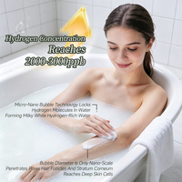 Machine à hydrogène pour spa SPE PEM à haut débit 7,5 L/min, générateur de bain à bulles d'H2 pur à 99,99 %, appareil de spa à eau hydrogénée moléculaire, CE RoHS