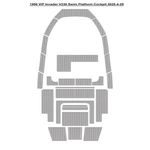Suelo de Ingeniería de EVA Tipo Teca para Yates y Embarcaciones VIP Invader V236 de 1996, Instalación por Clic, Artículo de Exterior de Gran Venta en eBay y AliExpress - Product Image 4